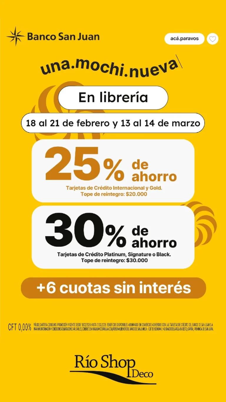 Banco san juan (promo escolar)